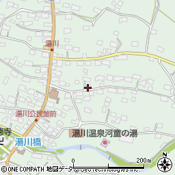 長野県茅野市北山湯川1172周辺の地図