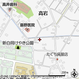 埼玉県白岡市高岩970周辺の地図