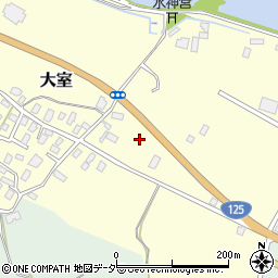 茨城県稲敷郡阿見町大室1135周辺の地図