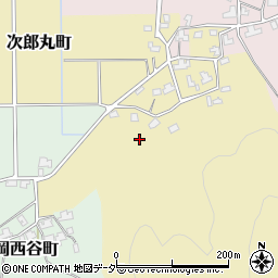 福井県福井市次郎丸町周辺の地図