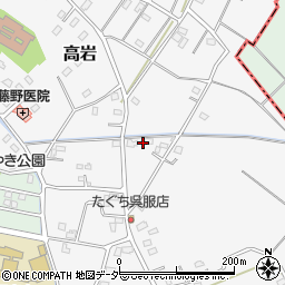 埼玉県白岡市高岩1394周辺の地図