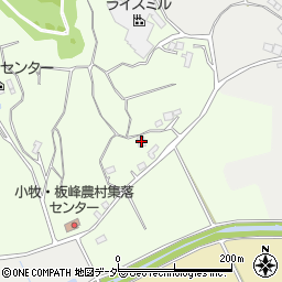 茨城県行方市板峰136周辺の地図