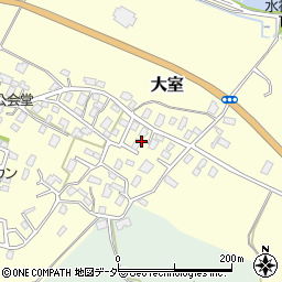 茨城県稲敷郡阿見町大室867周辺の地図