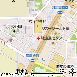 株式会社井ザワ画房　本店画材周辺の地図