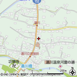長野県茅野市北山湯川1179-1周辺の地図