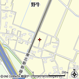 埼玉県白岡市野牛790-1周辺の地図