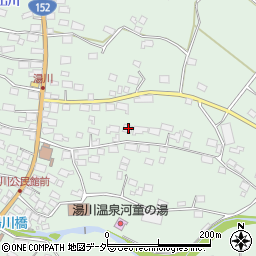 長野県茅野市北山湯川1167周辺の地図