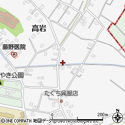 埼玉県白岡市高岩1384周辺の地図