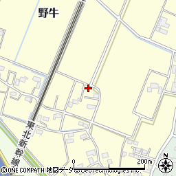 埼玉県白岡市野牛847周辺の地図