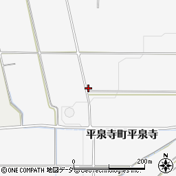 福井県勝山市平泉寺町平泉寺74周辺の地図