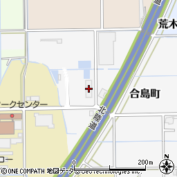 福井県嶺北木材林産協同組合管理棟周辺の地図