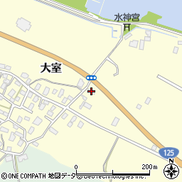 茨城県稲敷郡阿見町大室1122周辺の地図