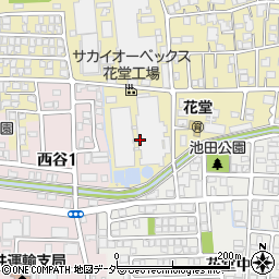 福井県福井市花堂北2丁目24周辺の地図
