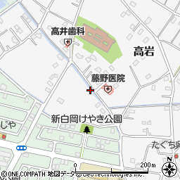 埼玉県白岡市高岩937周辺の地図