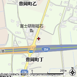 茨城県常総市豊岡町丁1647周辺の地図