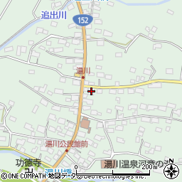長野県茅野市北山湯川1140周辺の地図