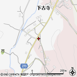 埼玉県比企郡小川町上古寺53周辺の地図