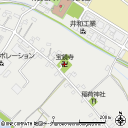 宝鏡寺周辺の地図