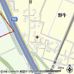 埼玉県白岡市野牛712周辺の地図