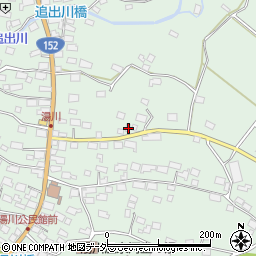 長野県茅野市北山湯川1395周辺の地図