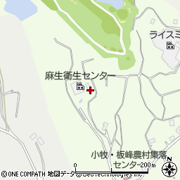 茨城県行方市板峰78周辺の地図