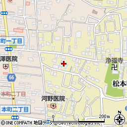 安楽亭 東松山店周辺の地図