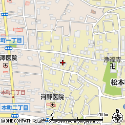 安楽亭 東松山店周辺の地図