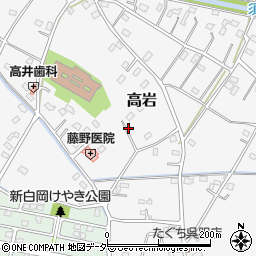 埼玉県白岡市高岩1016周辺の地図