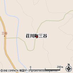 岐阜県高山市荘川町三谷周辺の地図