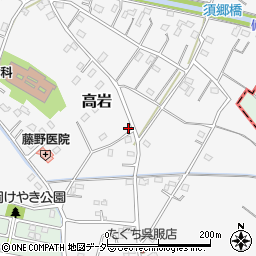 埼玉県白岡市高岩1019周辺の地図