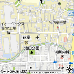 福井県福井市花堂北2丁目21周辺の地図