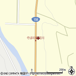 岐阜県高山市荘川町中畑83周辺の地図