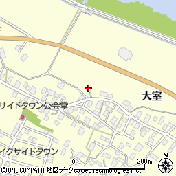 茨城県稲敷郡阿見町大室1094周辺の地図