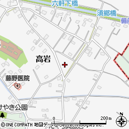 埼玉県白岡市高岩1309-1周辺の地図