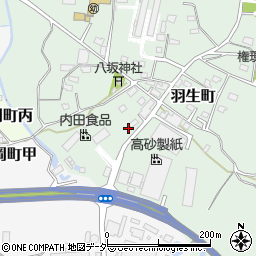 茨城県常総市羽生町987-1周辺の地図