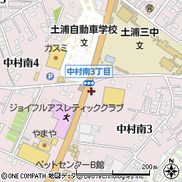 エノキザワサイクル土浦店周辺の地図