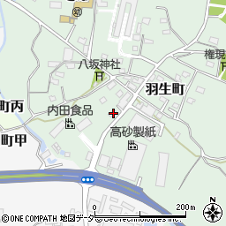 茨城県常総市羽生町987周辺の地図