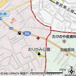 株式会社新井材木店周辺の地図