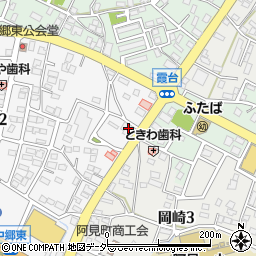 常陽銀行阿見支店周辺の地図