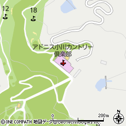 アドニス小川カントリー倶楽部　予約専用周辺の地図