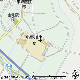 つくば市立小野川小学校周辺の地図