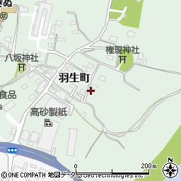茨城県常総市羽生町710周辺の地図
