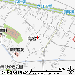 埼玉県白岡市高岩1024-1周辺の地図