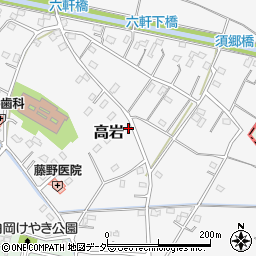 埼玉県白岡市高岩1024周辺の地図