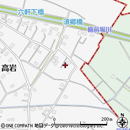 埼玉県白岡市高岩1344周辺の地図