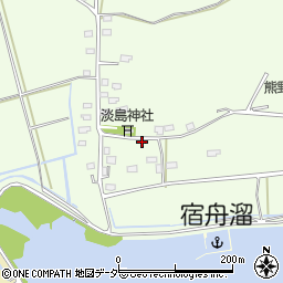 茨城県行方市新宮509周辺の地図