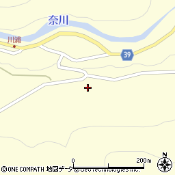 長野県松本市奈川197周辺の地図