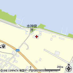 茨城県稲敷郡阿見町大室1236周辺の地図