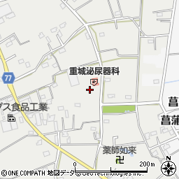 埼玉県久喜市菖蒲町上栢間3189周辺の地図