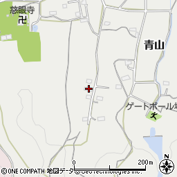 埼玉県比企郡小川町青山1649周辺の地図